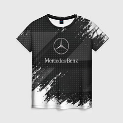 Женская футболка Mercedes-Benz - Темный