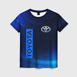 Женская футболка TOYOTA - Космос