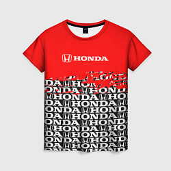 Женская футболка Honda - Pattern