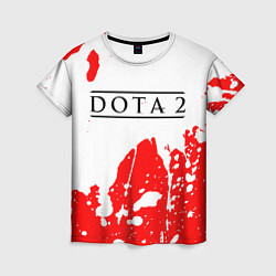 Женская футболка DOTA 2 Краски