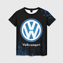 Женская футболка Volkswagen - Объемный