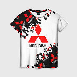 Женская футболка Mitsubishi Fire Pattern