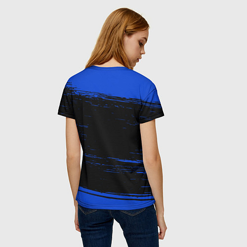 Женская футболка ХАГИ ВАГИ Краски / 3D-принт – фото 4