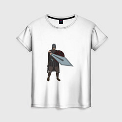 Женская футболка Викинг с мечом