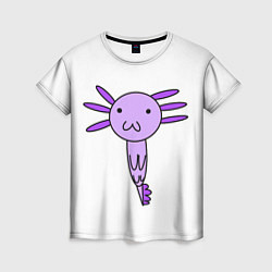 Женская футболка Axolotl