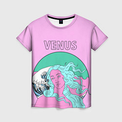 Женская футболка Красота Венеры