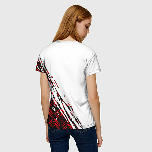 Женская футболка Citroen ситроен / 3D-принт – фото 4