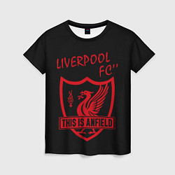 Женская футболка Liverpool Ливерпуль