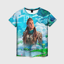 Женская футболка Horizon дикий лес