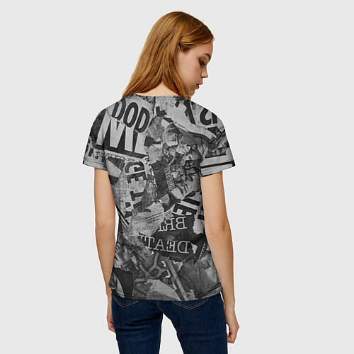 Женская футболка Одри Хепберн Завтрак и Тиффани / 3D-принт – фото 4