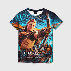 Женская футболка Horizon Forbidden West - Элой арт