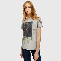 Футболка женская Пантон Ктулху, цвет: 3D-принт — фото 2