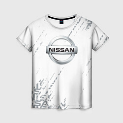 Женская футболка Ниссан nissan Паттерн