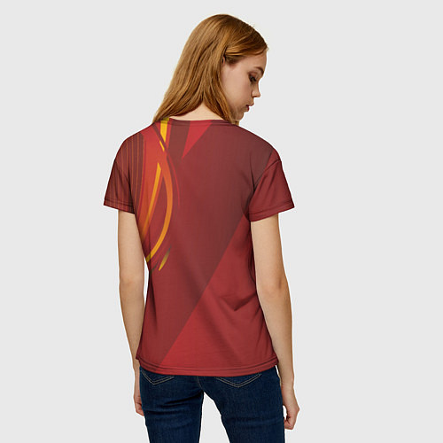Женская футболка Росгвардия с эмблемой / 3D-принт – фото 4