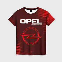 Женская футболка OPEL Pro Racing - Абстракция