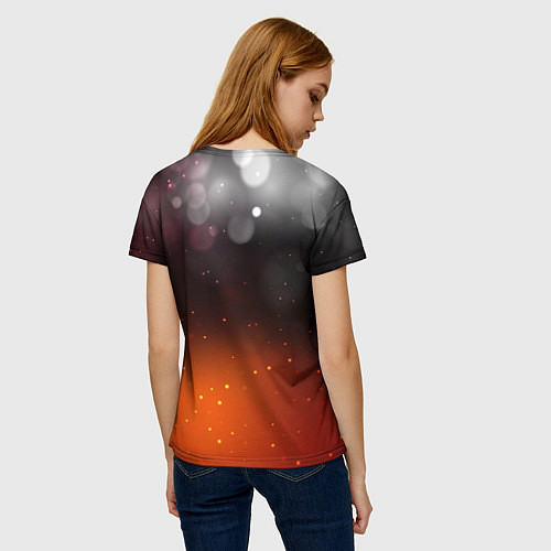 Женская футболка Horizon Fire Aloy / 3D-принт – фото 4