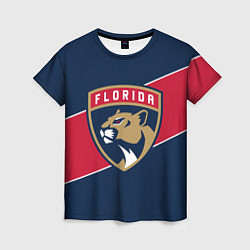 Женская футболка Florida Panthers , Флорида Пантерз