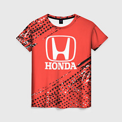 Женская футболка HONDA хонда sport