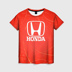 Женская футболка Honda хонда