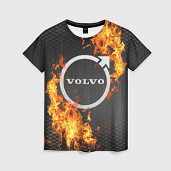 Женская футболка VOLVO - огонь!