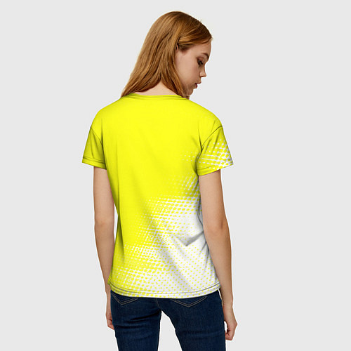 Женская футболка LALAFANFAN - ЗВЕЗДОЧКА Абстракция / 3D-принт – фото 4