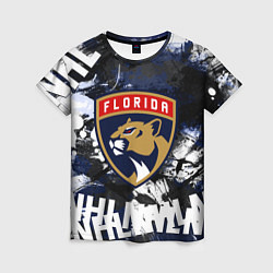 Женская футболка Florida Panthers, Флорида Пантерз