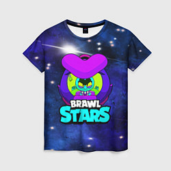 Женская футболка Eve Ева в космосе BrawlStars