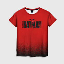 Женская футболка Red Logo The Batman