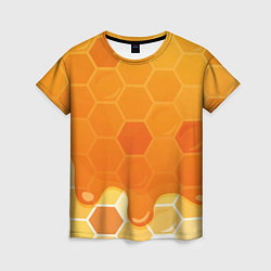 Женская футболка Мёд от пчёл