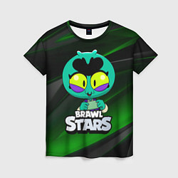 Женская футболка Brawl Stars green Eve