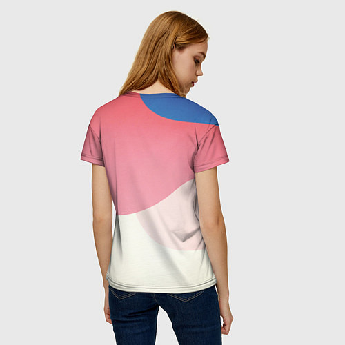 Женская футболка Летний единорог / 3D-принт – фото 4
