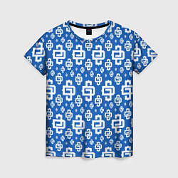 Футболка женская Blue Pattern Dope Camo Dope Street Market, цвет: 3D-принт