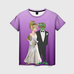 Женская футболка Свадьба - Чертовски привлекательные
