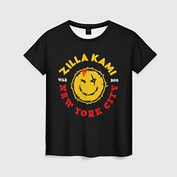 Женская футболка ZillaKami x SosMula City Morgue New York City