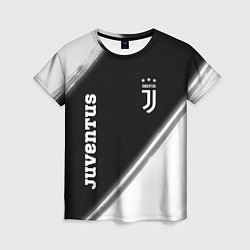 Женская футболка ЮВЕНТУС Juventus Краска