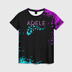 Женская футболка Adele neon