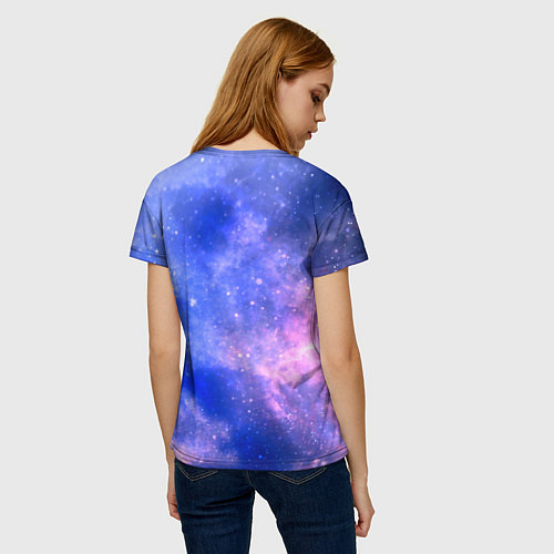 Женская футболка Alan Walker космос / 3D-принт – фото 4