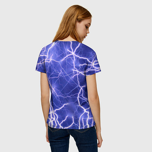Женская футболка Alan Walker молнии / 3D-принт – фото 4