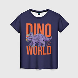 Женская футболка Dino World