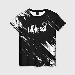 Женская футболка Blink-182 блинк-182