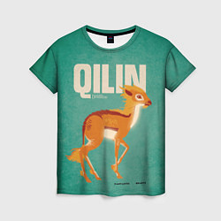 Женская футболка Фантастические Твари Qilin