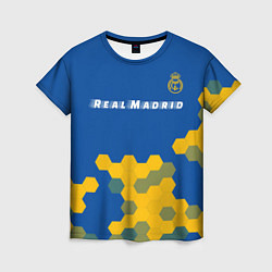 Женская футболка РЕАЛ МАДРИД Real Madrid Графика