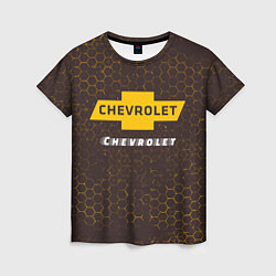 Женская футболка ШЕВРОЛЕ Chevrolet Графика