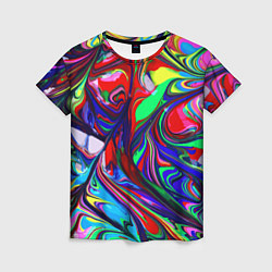 Женская футболка Vanguard color pattern Expression