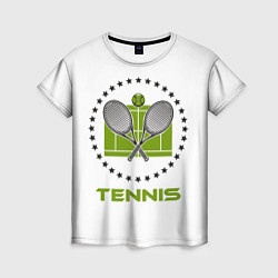 Женская футболка TENNIS Теннис