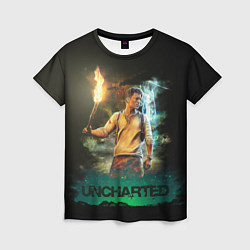 Женская футболка Uncharted Tom Holland