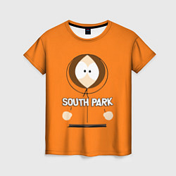 Женская футболка Кенни МакКормик Южный парк