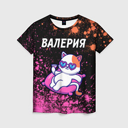 Женская футболка Валерия КОШЕЧКА Арт