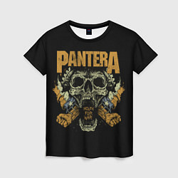Женская футболка PANTERA Mouth For War