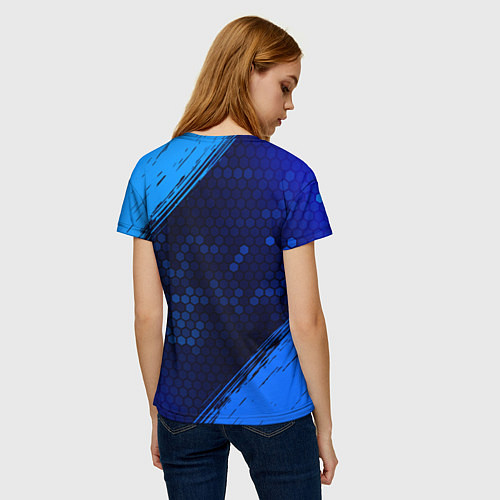 Женская футболка ТОЙОТА TRD SPORT - Краска 9 / 3D-принт – фото 4